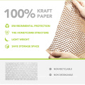 Alps New Packaging Product Cushion Sheet Honeycomb Eco Friendly Wrapping Kraft Paper Envolp Wrap Roll For Packing
